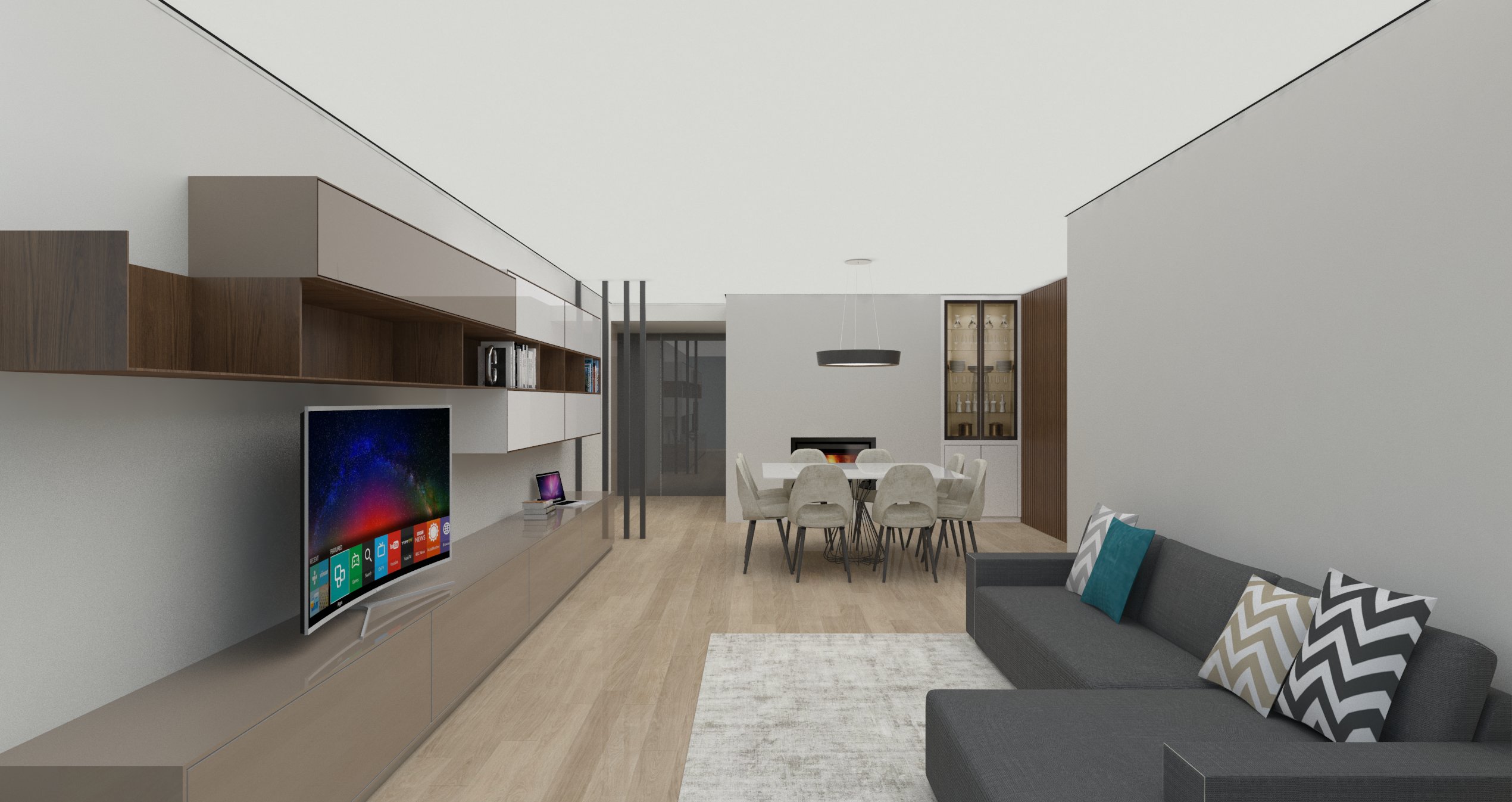 Projeto de Design de Interiores e Reabilitação – Apartamento T2 Centro de Aveiro